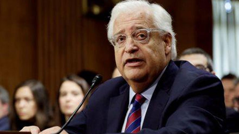 Ο Αμερικανός πρέσβης στο Ισραήλ εξοργίζει και πάλι τους Παλαιστινίους