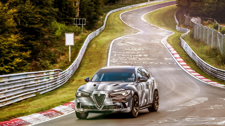 Συνέτριψε το ρεκόρ της Cayenne Turbo S η Alfa Stelvio QV