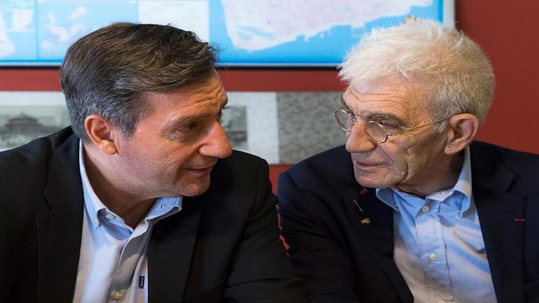 Σε εγκάρδιο κλίμα η συνάντηση Καμίνη-Μπουτάρη στο δημαρχείο Θεσσαλονίκης Σε εγκάρδιο κλίμα η συνάντηση Καμίνη-Μπουτάρη στο δημαρχείο Θεσσαλονίκης