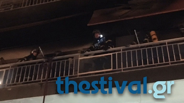 Ένας νεκρός από πυρκαγιά σε διαμέρισμα στην Τριανδρία Θεσσαλονίκης