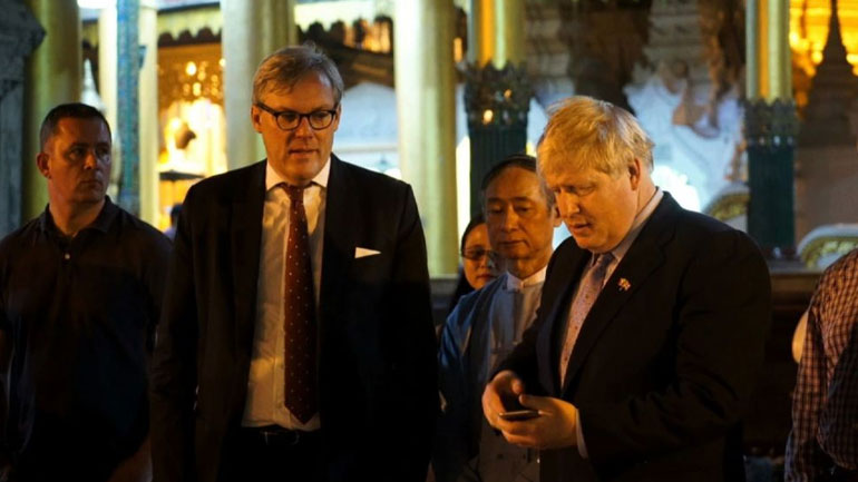 Βρετανία: Όταν ο ΥΠΕΞ Τζόνσον απήγγειλε ποίημα του Κίπλινγκ στη Μιανμάρ