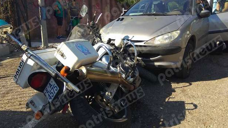 Αστυνομική καταδίωξη στην Αμαλιάδα κατέληξε σε τροχαίο