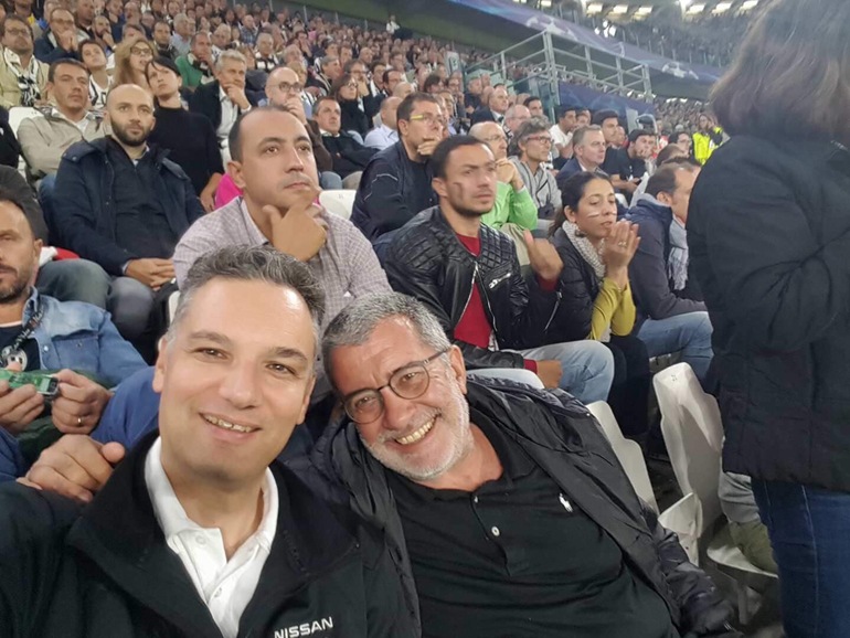 Γιάννης Μεθενίτης (αριστερά) και Στράτης Χατζηπαναγιώτου