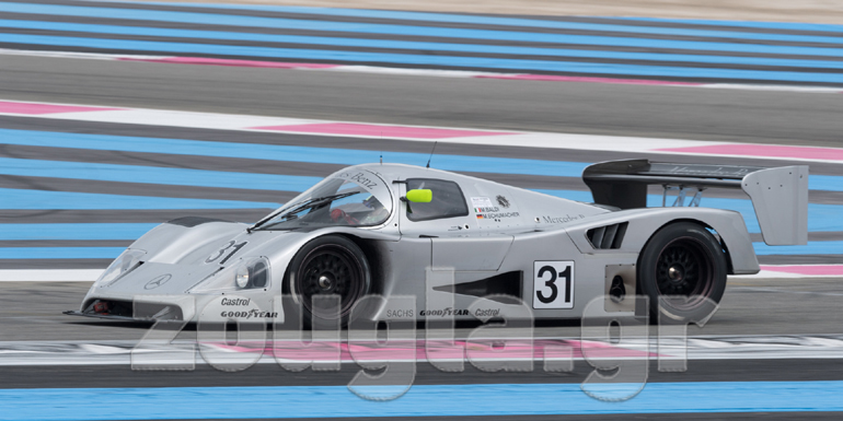 Η Mercedes C11 με την οποία συμμετείχε ο Έλληνας οδηγός έχει κατασκευαστεί σε μόλις 6 μονάδες ενώ έχει εξελιχτεί από την Sauber. Στα πλαινά διακρίνεται το όνομα του Michael Schumacher!