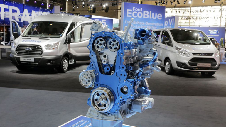 Ο νέος Ecoblue diesel της Ford σε λειτουργία