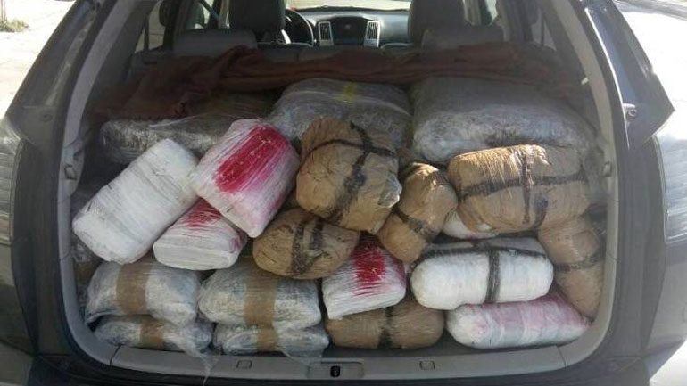 Θεσπρωτία: Αλλοδαπός μετέφερε με κλεμμένο αυτοκίνητο 133 κιλά κάνναβης