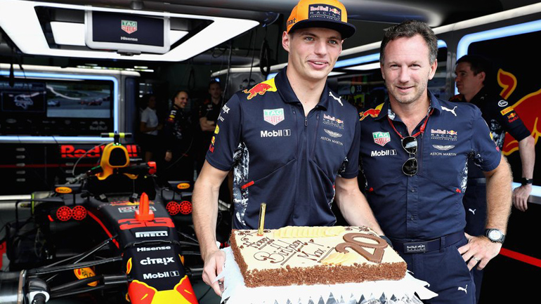 Έτσι ευχήθηκαν χρόνια πολλά στον Verstappen