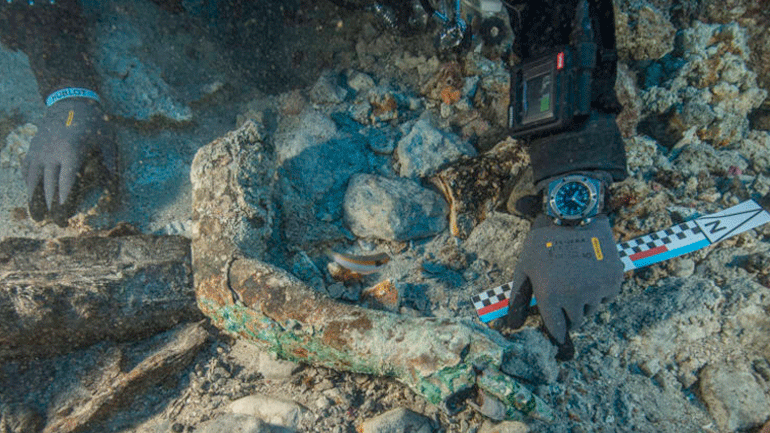 Νέα σημαντικά ευρήματα στην υποβρύχια ανασκαφή του Ναυαγίου των Αντικυθήρων