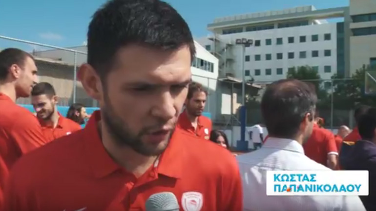 Οι πρωταγωνιστές του Ολυμπιακού στον ΟΠΑΠ: «Είμαστε καλύτεροι, θέλουμε το πρωτάθλημα και ξανά ψηλά στην Ευρώπη»