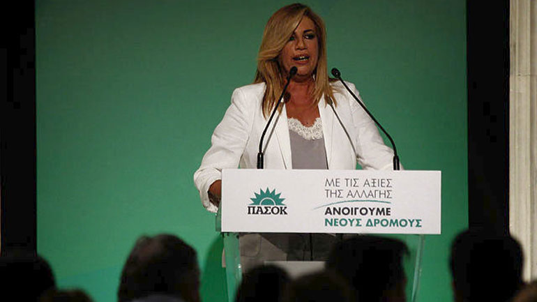 Γεννηματά: Σηκώνω το λάβαρο του ήθους στην πολιτική μαζί με την ανθρωπιά
