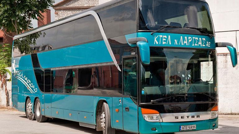 Λάρισα: Λεωφορείο του ΚΤΕΛ συγκρούστηκε με άλογο