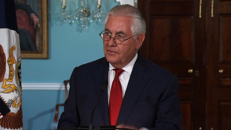 ΗΠΑ: Ο Τίλερσον δηλώνει ότι δεν σκέφτηκε ποτέ να παραιτηθεί