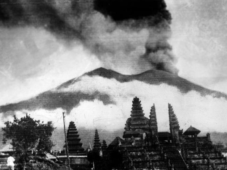 Η έκρηξη του ηφαιστείου το 1963