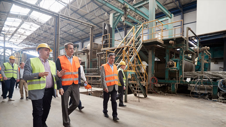 Κυρ. Μητσοτάκης: Στηρίζουμε τη βιομηχανική δραστηριότητα και την καινοτομία