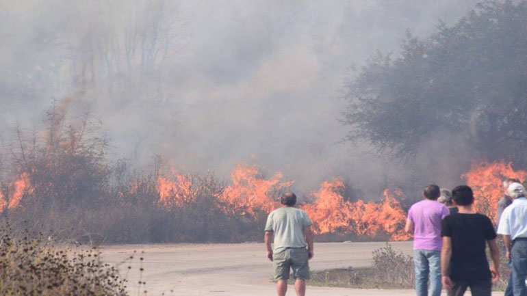 Υπό έλεγχο τέθηκε η φωτιά στη Νικόπολη Πρεβέζης – κάηκε μια μάντρα, επιχείρησαν Πετζετέλ