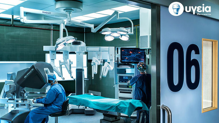 Το Σύστημα Ρομποτικής Χειρουργικής Da Vinci Xi στο ΥΓΕΙΑ