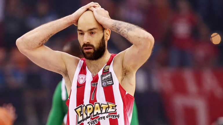 Ολυμπιακός: Αμφίβολος ο Σπανούλης για το ντέρμπι με τον Παναθηναϊκό