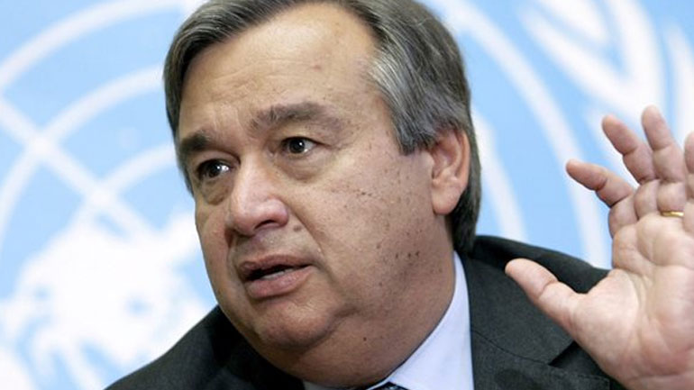 Συγχαρητήρια του Γκουτέρες για την απονομή του Νόμπελ Ειρήνης στην ICAN