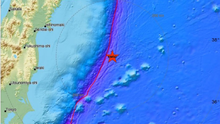 Ισχυρός σεισμός 6 Ρίχτερ στην Ιαπωνία