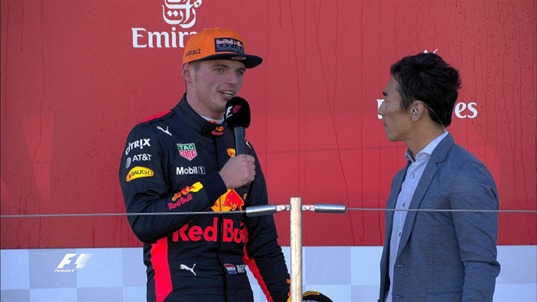 Ο Verstappen τερμάτισε δεύτερος με Red Bull