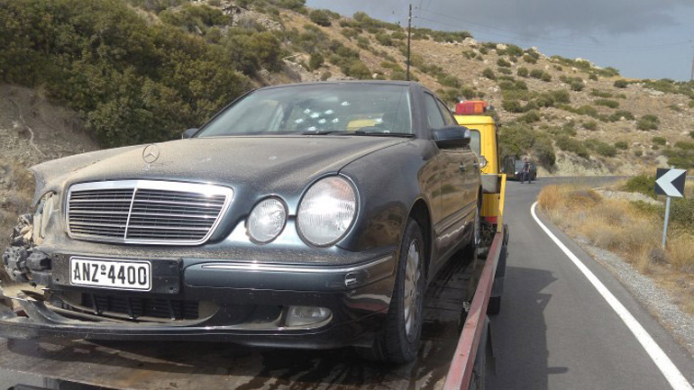 To αυτοκίνητο του θύματος