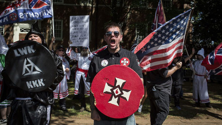 ΗΠΑ: Νέα διαδήλωση υπέρμαχων της ανωτερότητας της λευκής φυλής στο Σάρλοτσβιλ