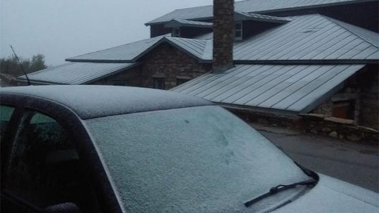 Έπεσε το πρώτο χιόνι στην Φλώρινα