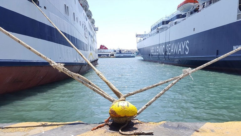 Στάση εργασίας των ναυτεργατών σε Κέρκυρα, Παξούς και Ηγουμενίτσα