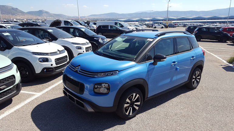 Το νέο Citroen C3 Aircross είναι διαθέσιμο σε πολλά χρώματα 