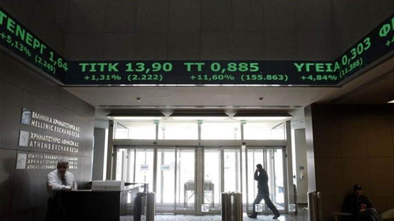 Θετικό πρόσημο στο Χρηματιστήριο Αθηνών
