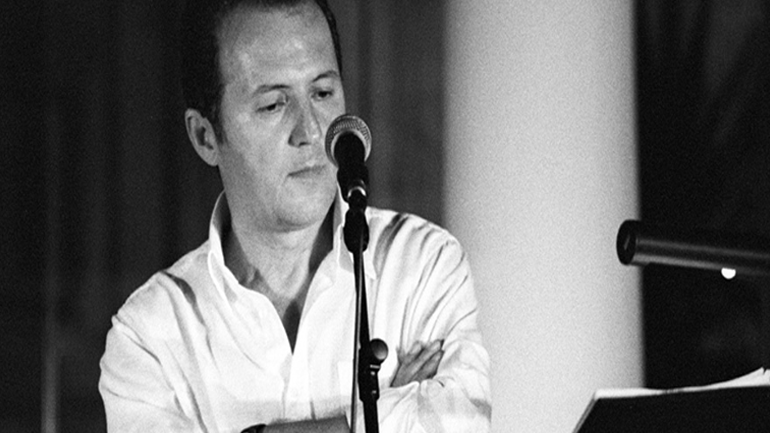 Ο Ηλίας Λιούγκος στην Galerie Δημιουργών