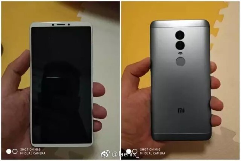 To Xiaomi Redmi Note 5 prototype