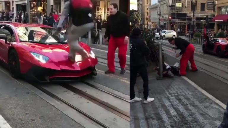 Πάνω σε Lamborghini δεν πατάμε ποτέ! Πάνω σε Lamborghini δεν πατάμε ποτέ!