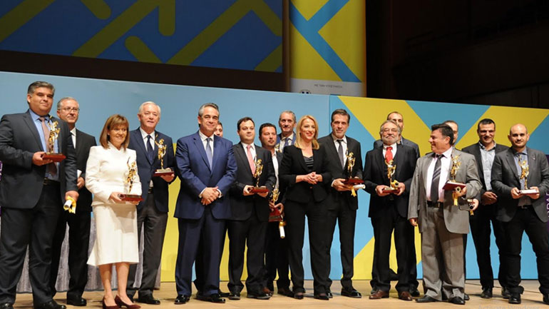 Οι βραβευθέντες του ΕΒΕΑ 