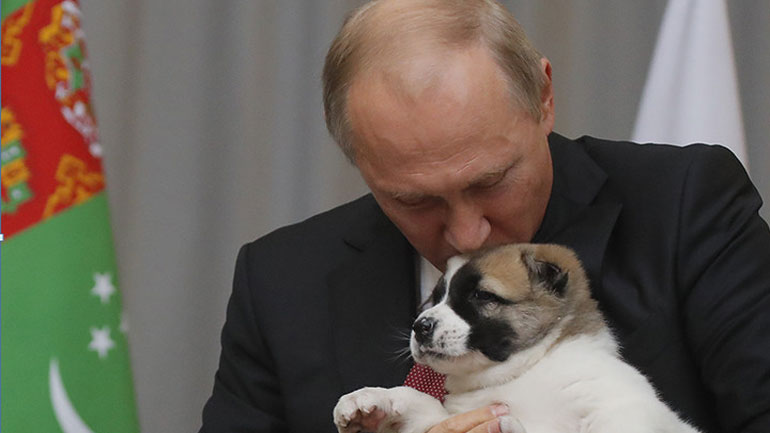 Tα κατοικίδια του προέδρου Πούτιν