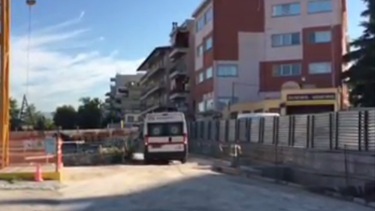 Εργατικό ατύχημα στο μετρό Θεσσαλονίκης