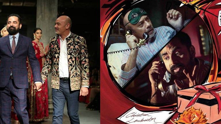 Η νέα συνεργασία του Christian Louboutin με τον Sabyasachi Mukherjee είναι γεγονός!