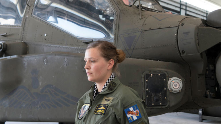 Μια γυναίκα στον ανδροκρατούμενο χώρο της Πολεμικής Αεροπορίας – Τεχνίτης ηλεκτρονικών οπλικών συστημάτων