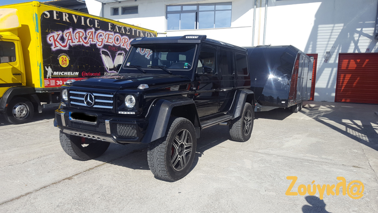 Η Mercedes G 500 4x4²...