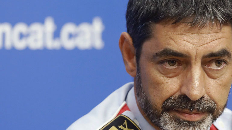 Ελεύθερος υπό περιοριστικούς όρους αφέθηκε ο αρχηγός της αστυνομίας της Καταλονίας