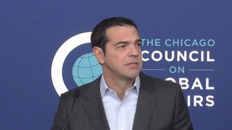 «H Ελλάδα είναι ισχυρή και πάλι» τόνισε ο Αλ. Τσίπρας στην ομιλία του στο Chicago Council