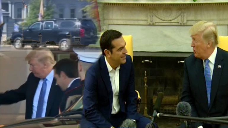 Σε εξέλιξη το ραντεβού κορυφής στον Λευκό Οίκο