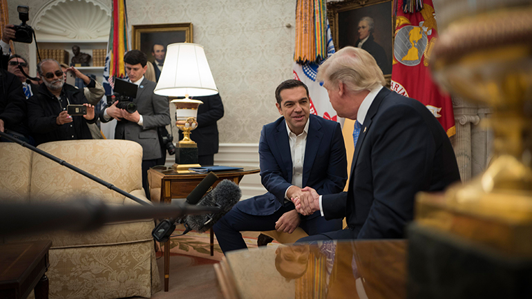 Τραμπ προς Τσίπρα: «Είστε αξιόπιστος σύμμαχος – θα επανέλθετε»