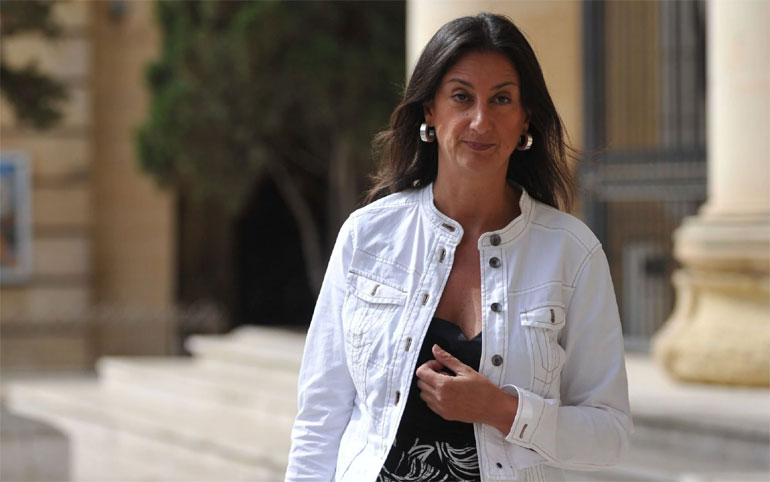 Η Daphne Caruana Galizia