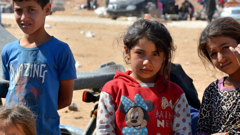 Το καμπανάκι του κινδύνου για την ανθρωπιστική κρίση στη Ράκα κρούει η οργάνωση Save the Children