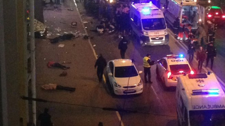 Ουκρανία: Τουλάχιστον έξι νεκροί από όχημα που έπεσε πάνω σε πεζούς στο Χάρκοβο