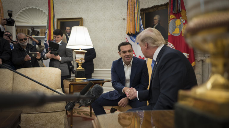 Στη συνάντηση Τσίπρα – Τραμπ αναφέρεται το Γαλλικό Πρακτορείο