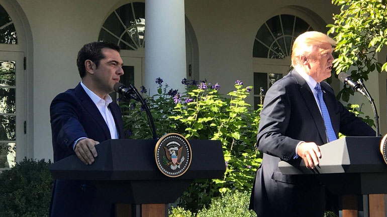Στη συνάντηση Τσίπρα – Τραμπ αναφέρεται το Bloomberg