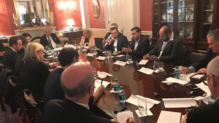 Τσίπρας: «Το μήνυμα προς τη διεθνή κοινότητα είναι ότι η Ελλάδα έχει επιστρέψει, με ανάπτυξη και σταθερότητα»