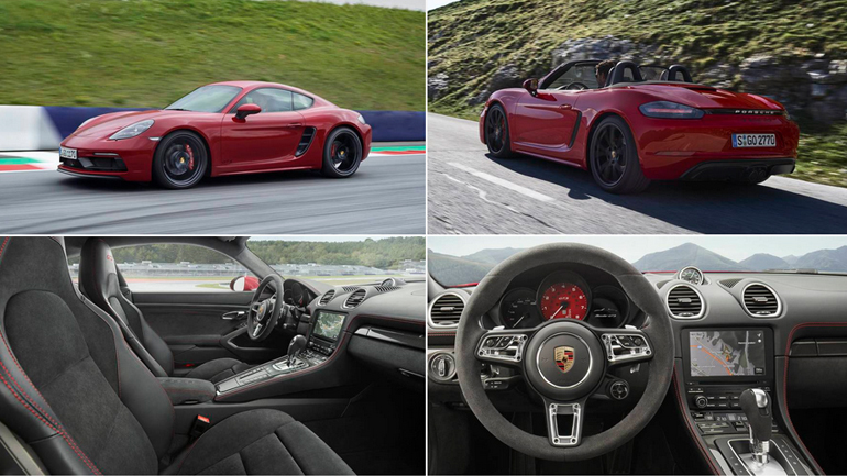 Οι «καυτές» Porsche 718 Boxster και 718 Cayman GTS